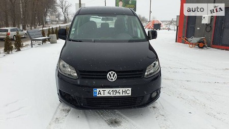 Volkswagen Caddy 2011  випуску Івано-Франківськ з двигуном 1.6 л дизель мінівен автомат за 9500 долл. 