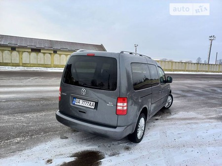 Volkswagen Caddy 2014  випуску Івано-Франківськ з двигуном 1.6 л дизель мінівен автомат за 13950 долл. 