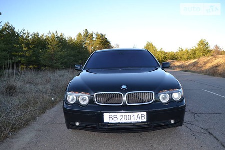 BMW 745 2004  випуску Луганськ з двигуном 4.4 л бензин седан автомат за 9000 долл. 