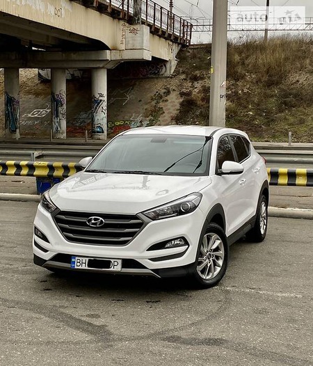 Hyundai Tucson 2017  випуску Одеса з двигуном 2 л дизель позашляховик автомат за 18200 долл. 