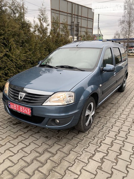 Dacia Logan MCV 2009  випуску Луцьк з двигуном 1.6 л бензин універсал механіка за 5500 долл. 