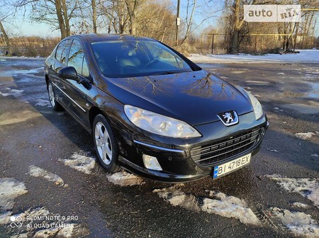 Peugeot 407 2010  випуску Полтава з двигуном 2 л дизель седан механіка за 6900 долл. 