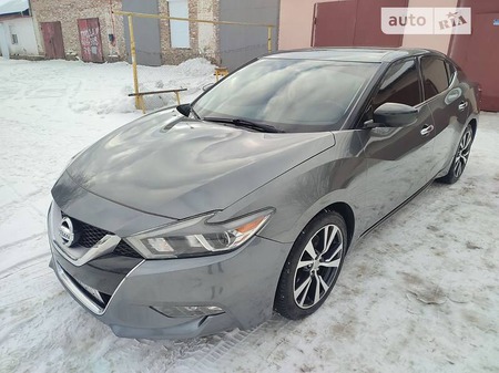 Nissan Maxima 2016  випуску Київ з двигуном 3.5 л бензин седан автомат за 14500 долл. 