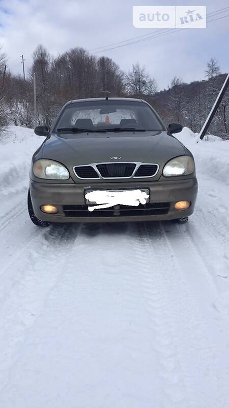 Daewoo Sens 2004  випуску Ужгород з двигуном 1.3 л бензин седан механіка за 2450 долл. 