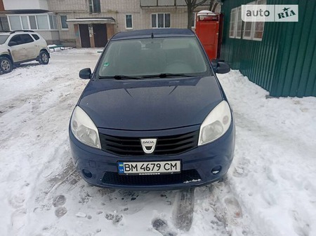 Dacia Sandero 2009  випуску Суми з двигуном 1.4 л бензин хэтчбек  за 5100 долл. 