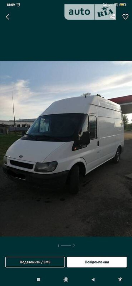 Ford Transit 2003  випуску Ужгород з двигуном 2 л дизель мінівен механіка за 5500 долл. 