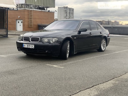 BMW 735 2002  випуску Київ з двигуном 3.5 л бензин седан автомат за 6900 долл. 