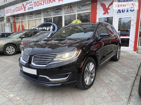 Lincoln MKX 2015  випуску Харків з двигуном 2.7 л бензин позашляховик автомат за 25500 долл. 