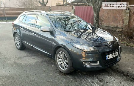 Renault Megane 2012  випуску Київ з двигуном 1.5 л дизель універсал механіка за 10500 долл. 