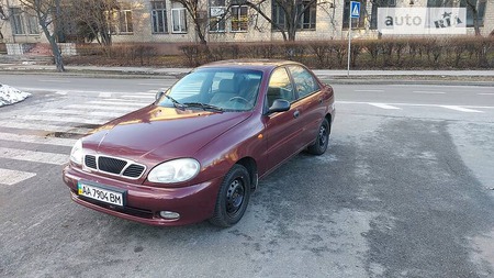 Daewoo Lanos 2006  випуску Київ з двигуном 0 л бензин седан механіка за 3200 долл. 