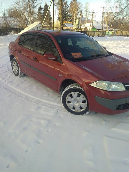 Renault Megane 2008  випуску Черкаси з двигуном 1.4 л бензин седан механіка за 6300 долл. 