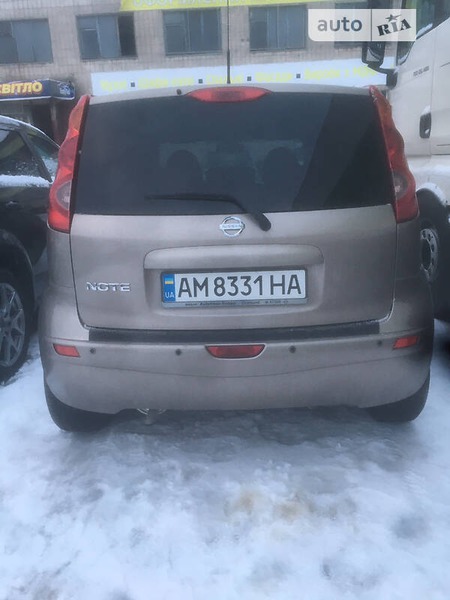 Nissan Note 2008  випуску Житомир з двигуном 1.4 л бензин хэтчбек механіка за 6600 долл. 