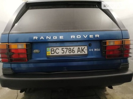 Land Rover Range Rover Supercharged 1997  випуску Львів з двигуном 4.6 л бензин позашляховик автомат за 8000 долл. 