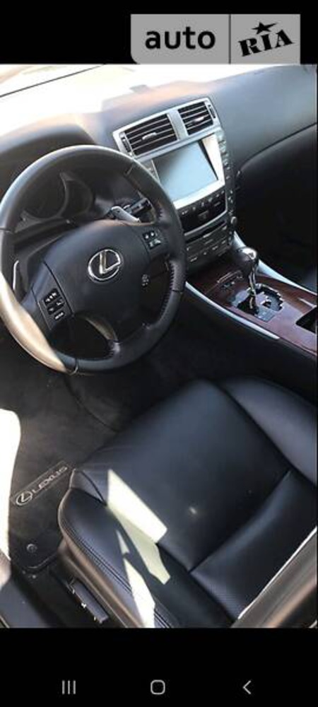 Lexus IS 250 2007  випуску Одеса з двигуном 2.5 л бензин седан автомат за 11500 долл. 