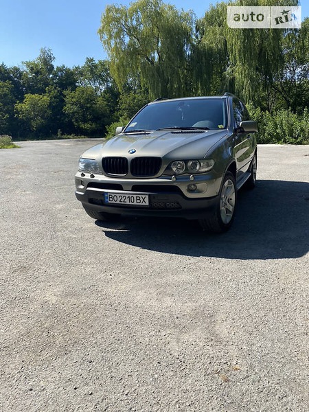 BMW X5 2004  випуску Тернопіль з двигуном 3 л дизель позашляховик автомат за 12800 долл. 