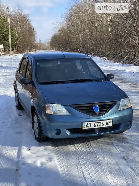 Dacia Logan 2007  випуску Івано-Франківськ з двигуном 1.4 л  седан механіка за 3300 долл. 