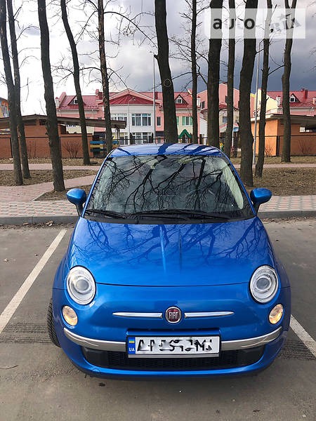 Fiat 500 2016  випуску Київ з двигуном 0 л бензин седан автомат за 9300 долл. 