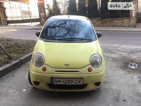 Daewoo Matiz 2008  випуску Ужгород з двигуном 0.8 л бензин седан автомат за 2000 долл. 