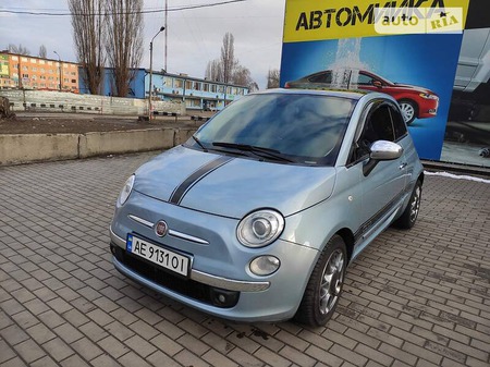 Fiat 500 2013  випуску Дніпро з двигуном 1.4 л бензин хэтчбек автомат за 4999 долл. 