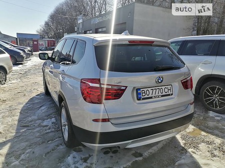 BMW X3 2013  випуску Тернопіль з двигуном 0 л бензин позашляховик автомат за 14499 долл. 