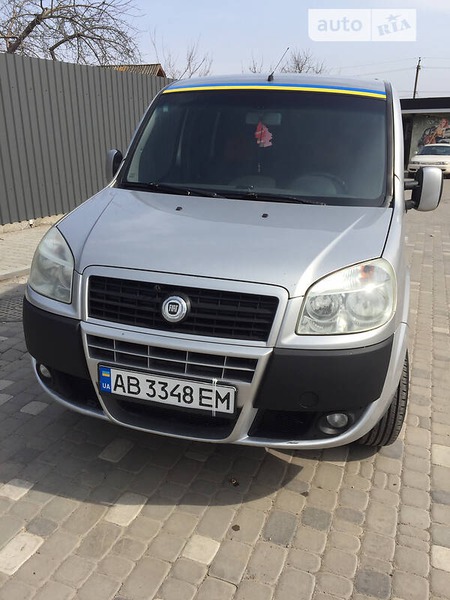 Fiat Doblo 2007  випуску Вінниця з двигуном 1.9 л дизель мінівен механіка за 5100 долл. 