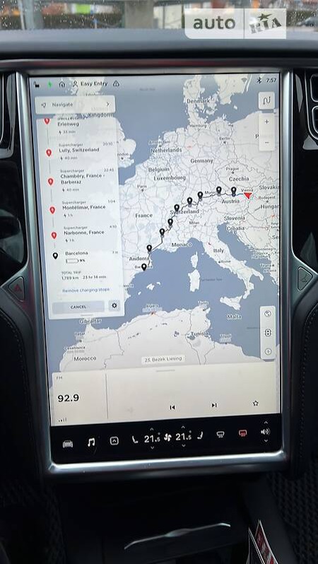 Tesla S 2016  випуску Одеса з двигуном 0 л електро ліфтбек автомат за 30000 долл. 