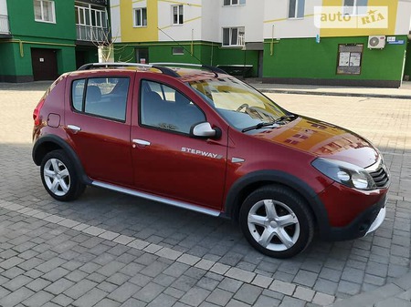 Dacia Sandero Stepway 2010  випуску Івано-Франківськ з двигуном 1.6 л бензин хэтчбек механіка за 6950 долл. 