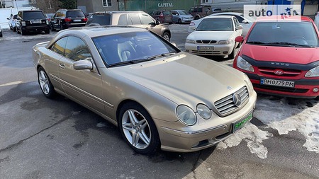 Mercedes-Benz CL 600 2001  випуску Одеса з двигуном 5.8 л бензин купе автомат за 7000 долл. 