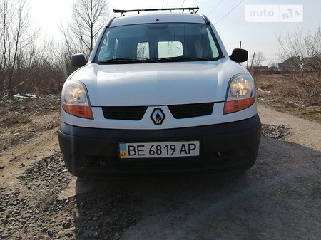 Renault Kangoo 2003  випуску Івано-Франківськ з двигуном 1.5 л дизель мінівен механіка за 2650 долл. 