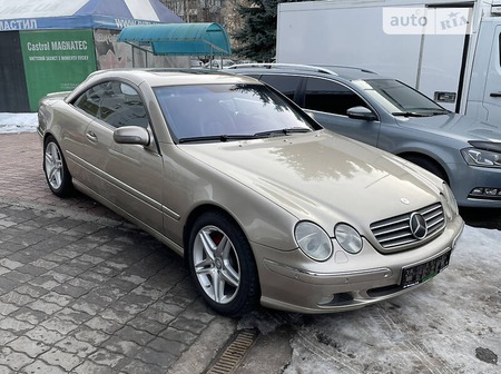 Mercedes-Benz CL 600 2001  випуску Одеса з двигуном 5.8 л бензин купе автомат за 6999 долл. 