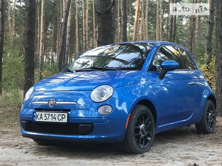 Fiat 500 2015  випуску Івано-Франківськ з двигуном 1.4 л бензин купе автомат за 7950 долл. 