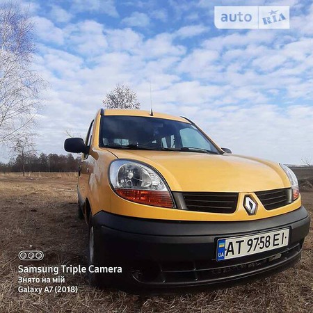 Renault Kangoo 2006  випуску Івано-Франківськ з двигуном 0 л дизель мінівен механіка за 4350 долл. 