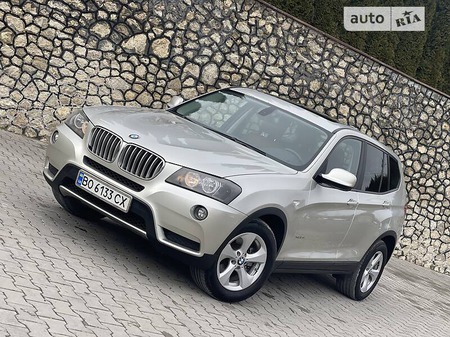 BMW X3 2010  випуску Тернопіль з двигуном 0 л бензин позашляховик автомат за 11900 долл. 