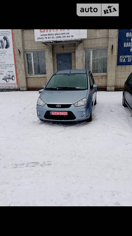 Ford C-Max 2008  випуску Суми з двигуном 1.6 л бензин мінівен механіка за 6400 долл. 