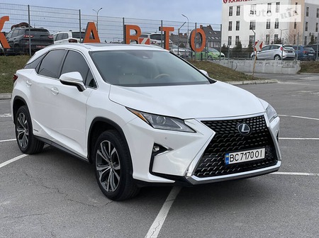 Lexus RX 450h 2017  випуску Львів з двигуном 3.5 л гібрид позашляховик автомат за 50500 долл. 