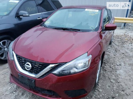 Nissan Sentra 2018  випуску Харків з двигуном 0 л бензин седан автомат за 5300 долл. 