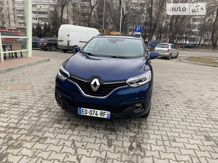 Renault Kadjar 2017  випуску Львів з двигуном 1.5 л дизель позашляховик автомат за 18400 долл. 