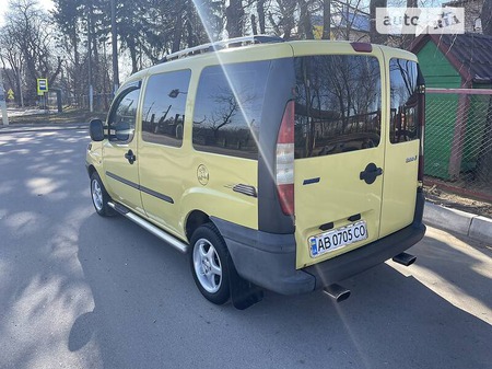 Fiat Doblo 2003  випуску Вінниця з двигуном 1.9 л дизель мінівен механіка за 4500 долл. 