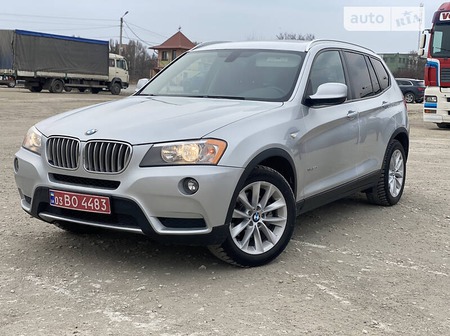 BMW X3 2012  випуску Тернопіль з двигуном 2 л бензин позашляховик автомат за 11500 долл. 