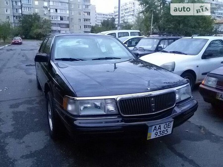 Lincoln Continental 1989  випуску Київ з двигуном 3.8 л бензин седан автомат за 12500 долл. 