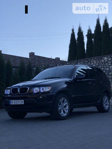 BMW X5 2003  випуску Тернопіль з двигуном 3 л  позашляховик автомат за 9500 долл. 