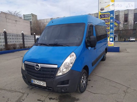 Opel Movano 2010  випуску Полтава з двигуном 2.3 л дизель мінівен механіка за 10300 долл. 