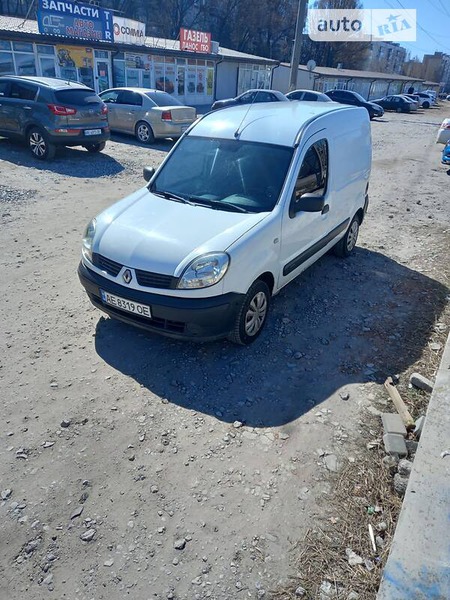 Renault Kangoo 2008  випуску Дніпро з двигуном 1.5 л дизель мінівен механіка за 3900 долл. 