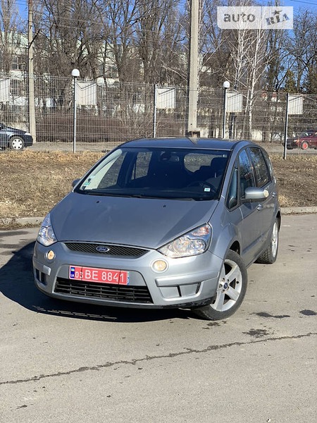 Ford S-Max 2008  випуску Київ з двигуном 1.8 л дизель мінівен механіка за 8200 долл. 