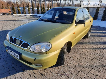 Daewoo Lanos 2007  випуску Івано-Франківськ з двигуном 1.5 л бензин седан механіка за 2950 долл. 