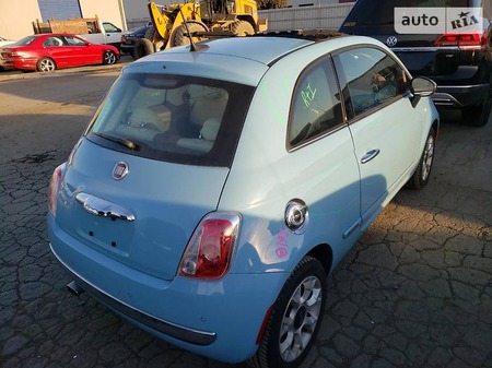 Fiat 500 2017  випуску Київ з двигуном 0 л бензин хэтчбек автомат за 3800 долл. 