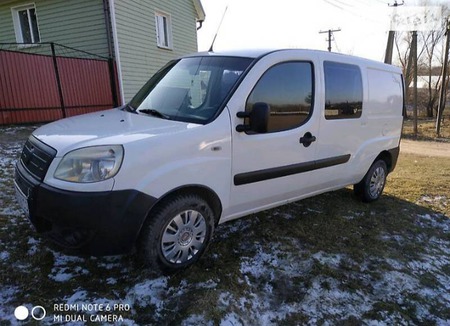 Fiat Doblo 2008  випуску Вінниця з двигуном 1.9 л дизель мінівен механіка за 6000 долл. 