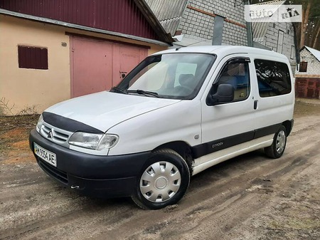 Citroen Berlingo 1999  випуску Житомир з двигуном 1.9 л дизель мінівен механіка за 2600 долл. 