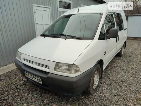 Fiat Scudo 1999  випуску Черкаси з двигуном 1.9 л дизель мінівен механіка за 3750 долл. 