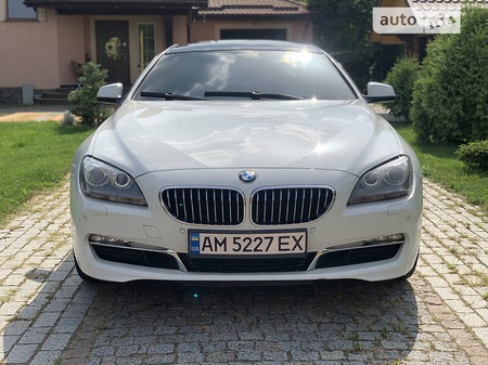 BMW 640 2013  випуску Київ з двигуном 3 л дизель купе автомат за 28800 долл. 